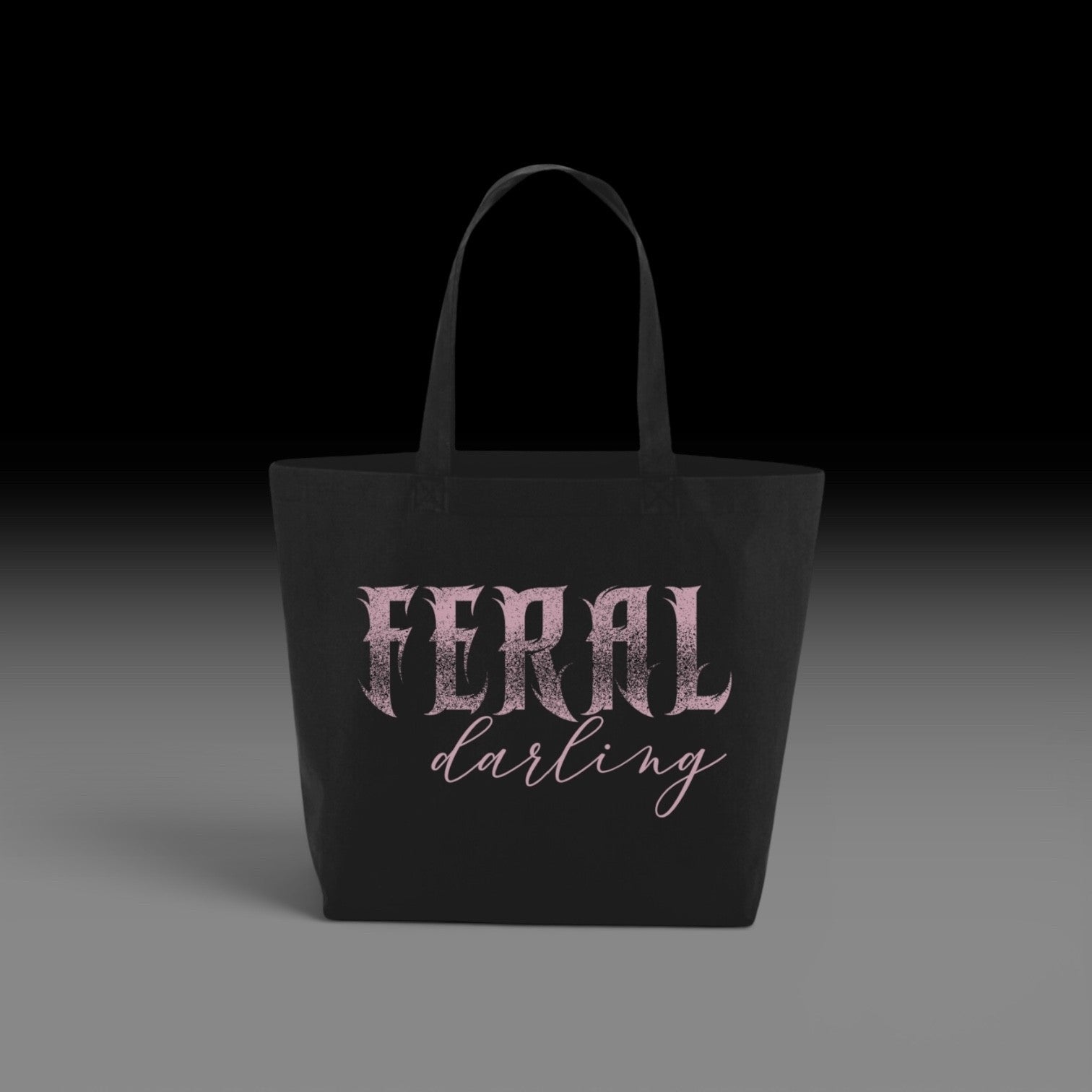 Feral Darling Logo Tote Bag