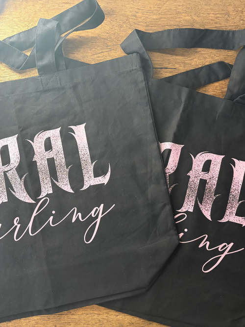 Feral Darling Logo Tote Bag