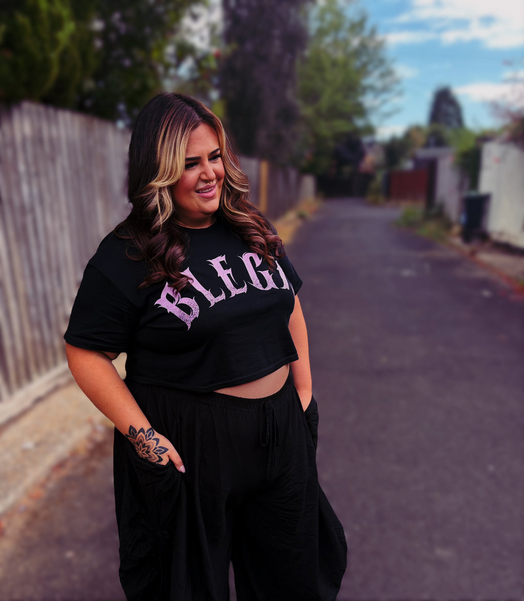 Cropped Blegh Tee