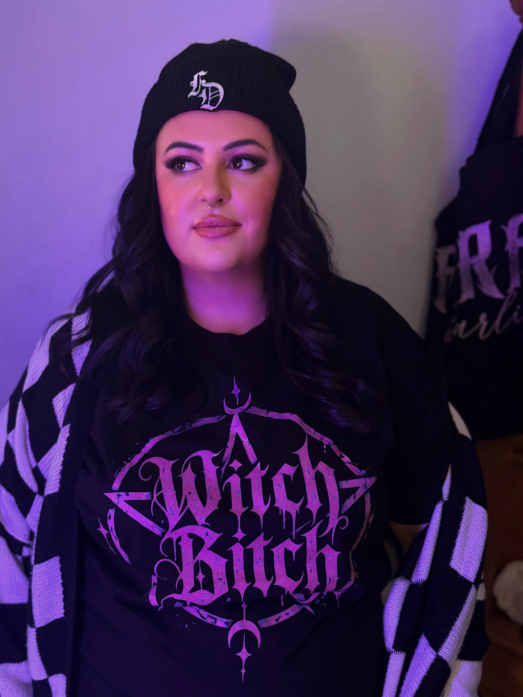 FD Embroidered Beanie Hat